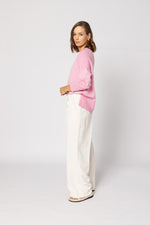 3081 - Saturday Sweater - Bubblegum Pink