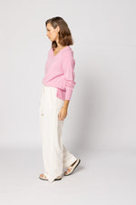3081 - Saturday Sweater - Bubblegum Pink