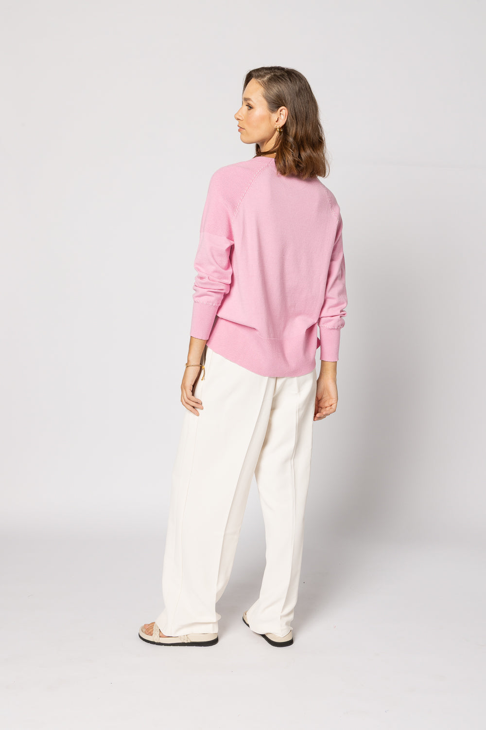 3081 - Saturday Sweater - Bubblegum Pink