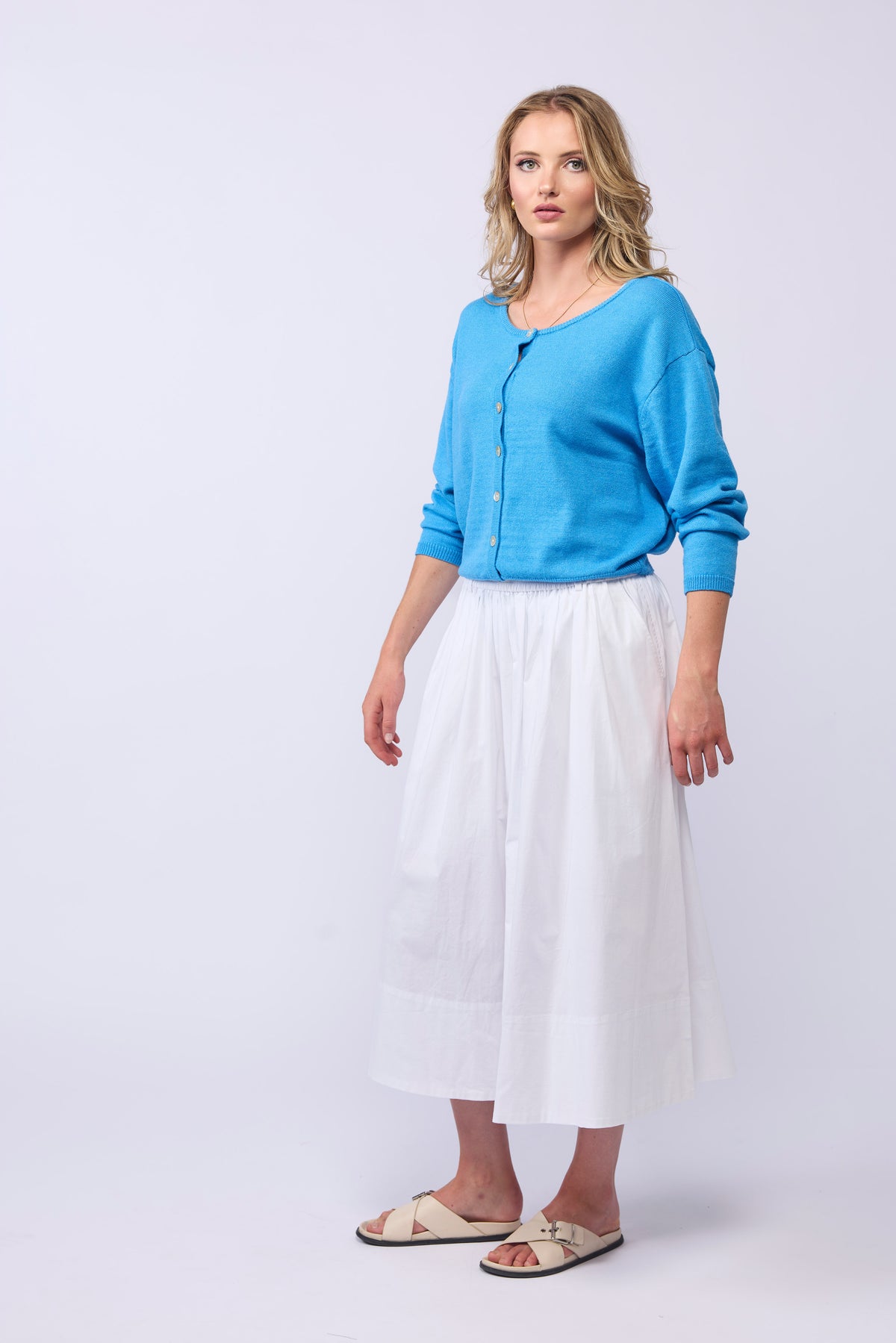 BEYOND CARDI - OCEAN BLUE