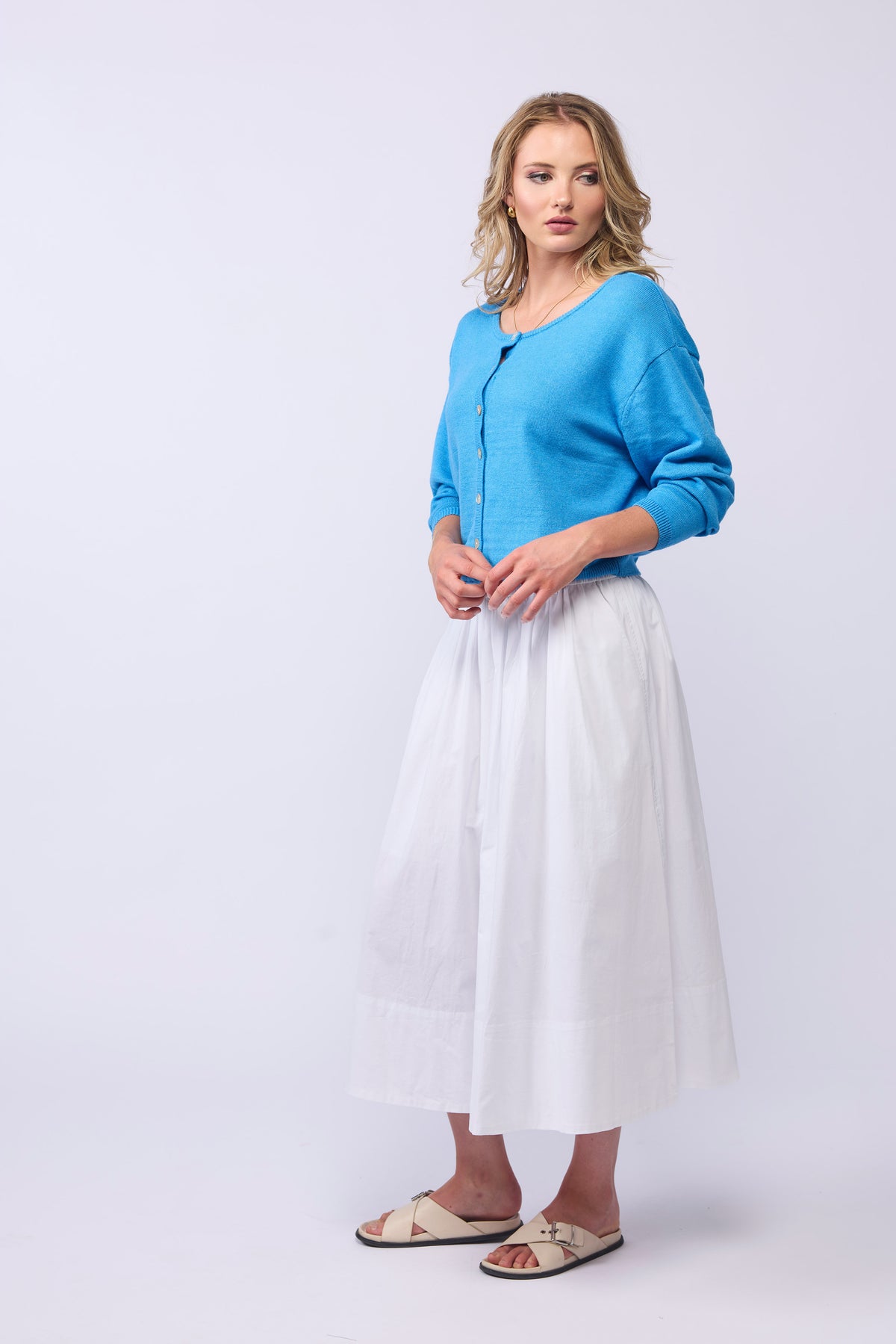 BEYOND CARDI - OCEAN BLUE