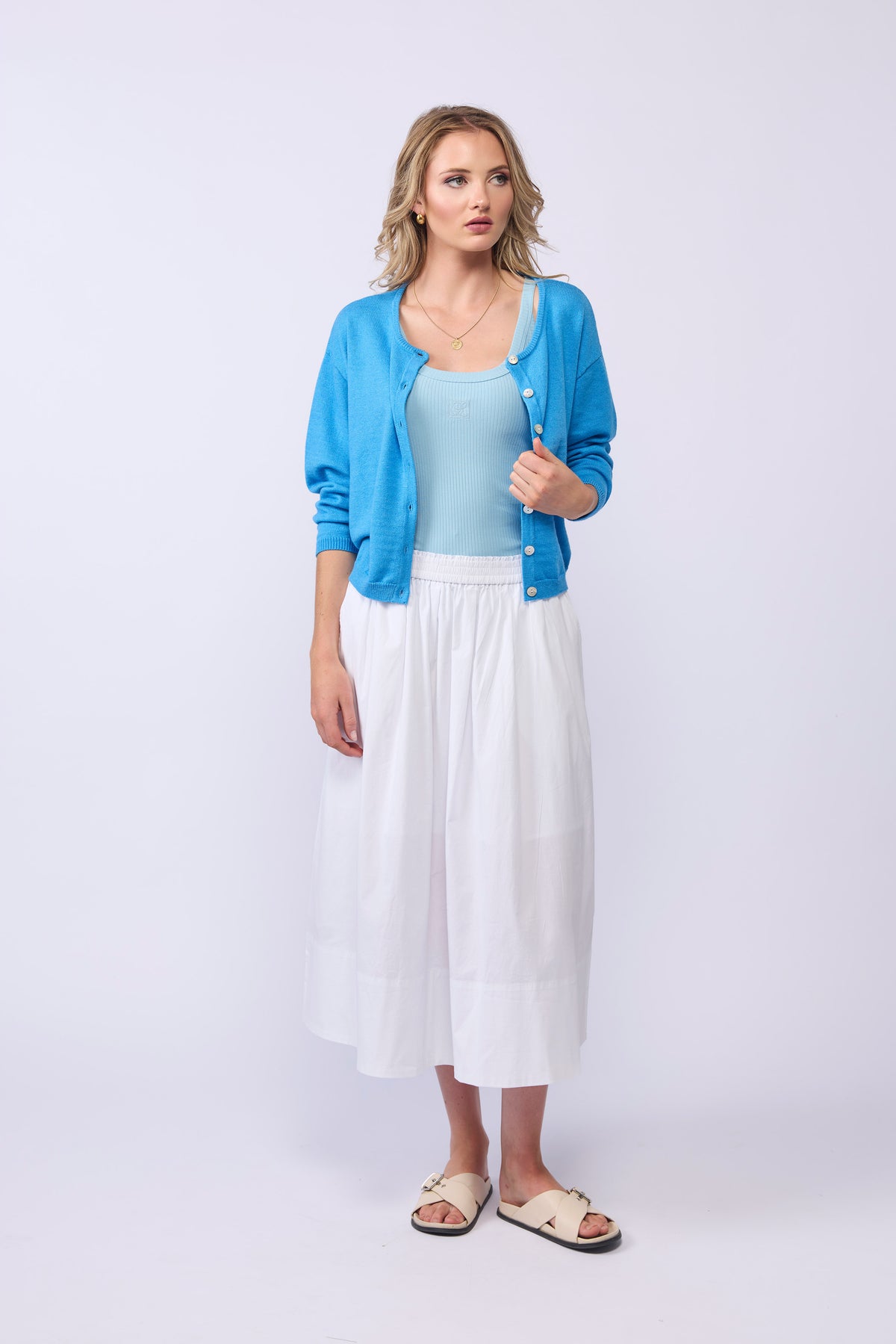DIRECTION SKIRT - WHITE