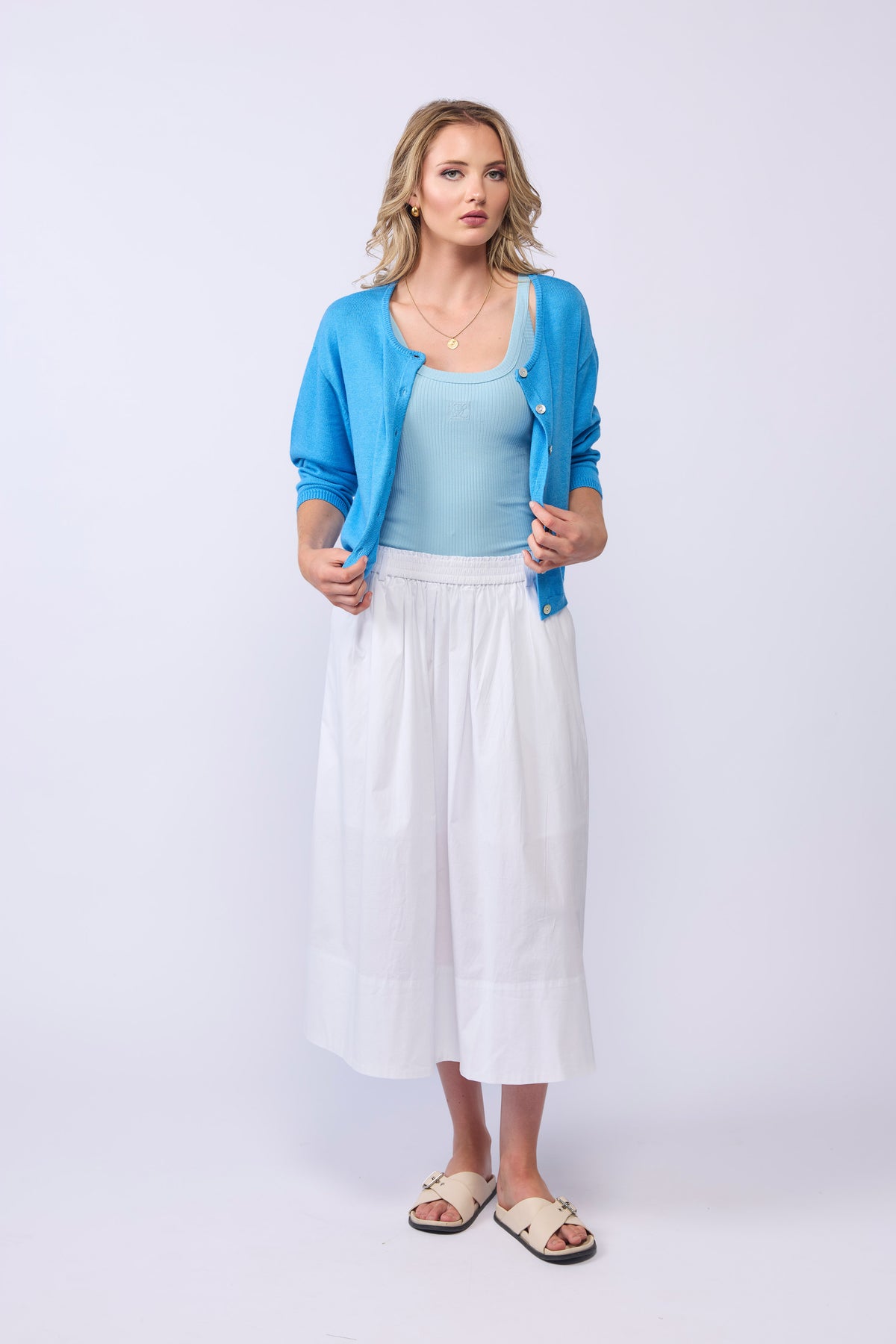 BEYOND CARDI - OCEAN BLUE
