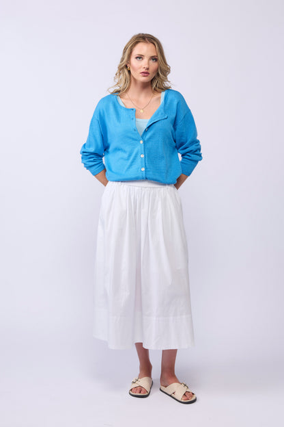 DIRECTION SKIRT - WHITE