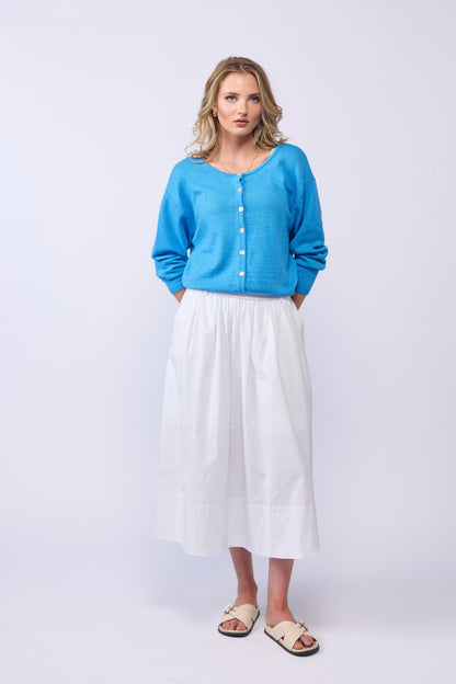 DIRECTION SKIRT - WHITE