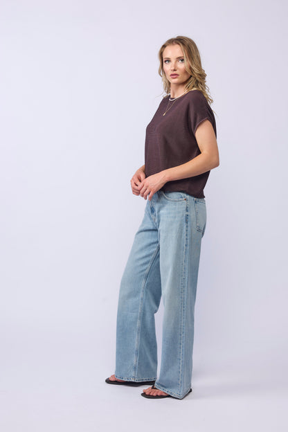 *NEW ARRIVAL* 9041 Summer Straight Leg - Summer Blue
