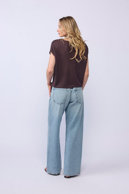 *NEW ARRIVAL* 9041 Summer Straight Leg - Summer Blue
