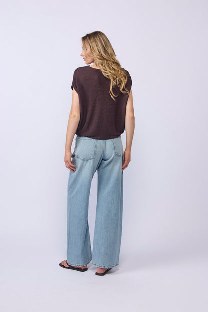 *NEW ARRIVAL* 9041 Summer Straight Leg - Summer Blue