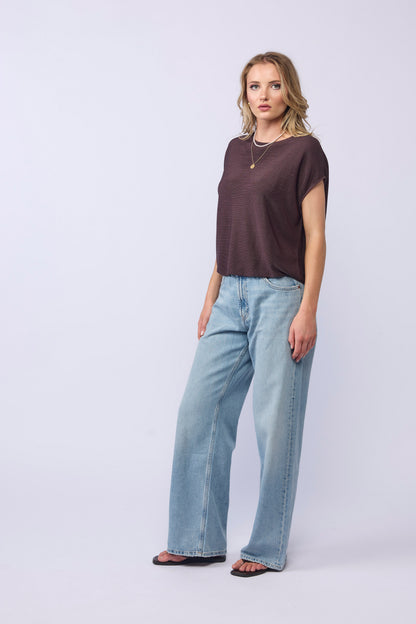*NEW ARRIVAL* 9041 Summer Straight Leg - Summer Blue