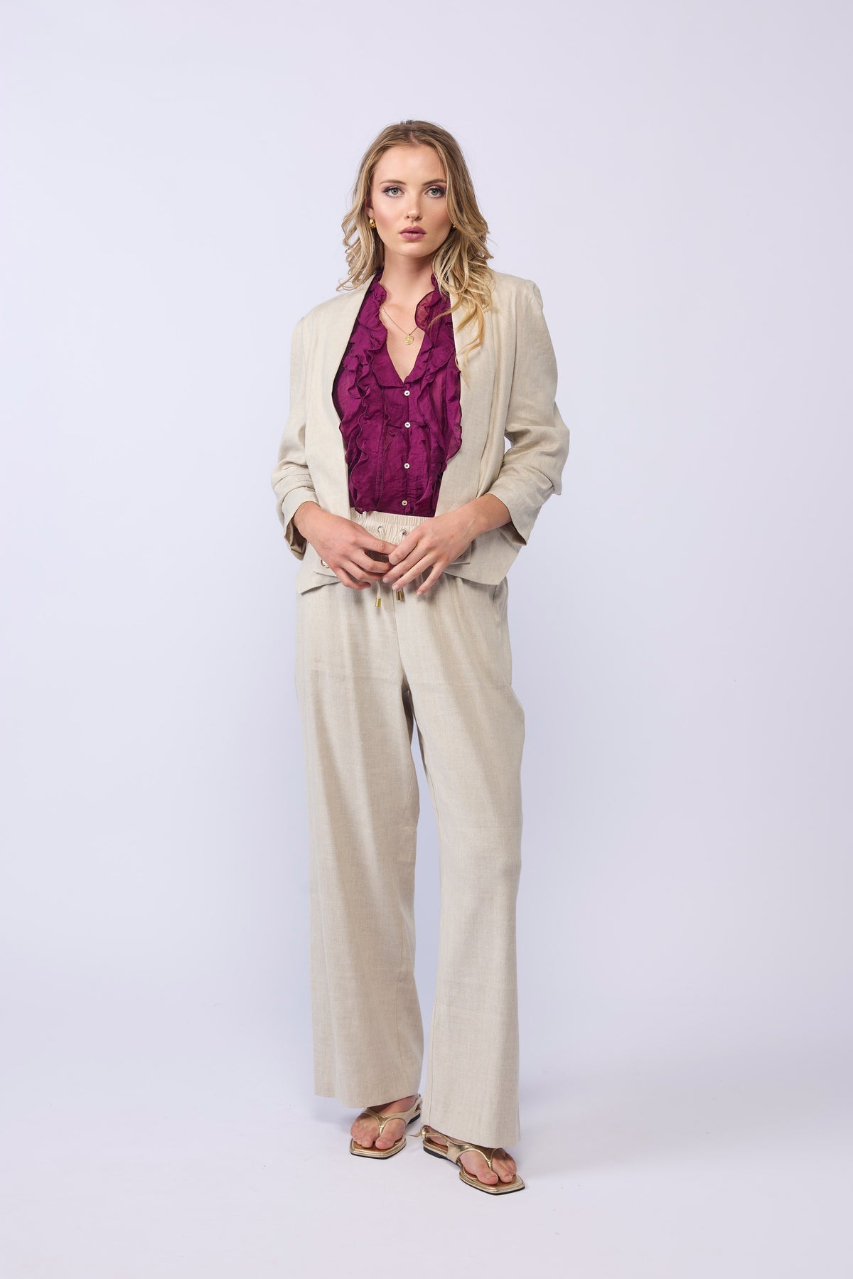 GAIA JACKET- NATURAL