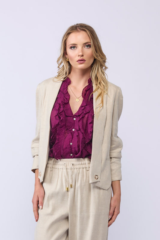 GAIA JACKET- NATURAL