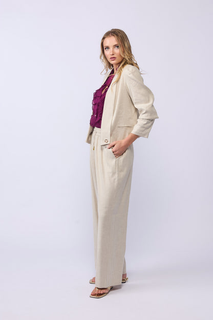 GAIA JACKET- NATURAL
