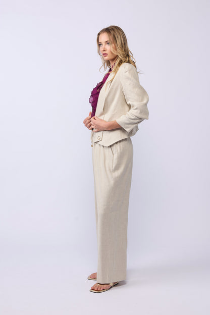GAIA JACKET- NATURAL