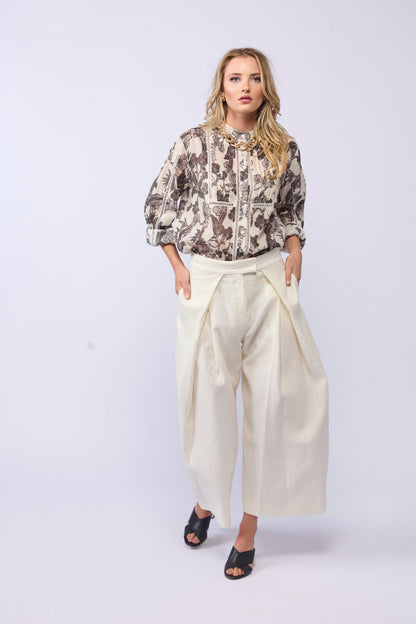 REIGN SHIRT - SEPIA