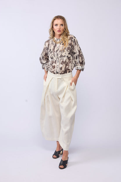 REIGN SHIRT - SEPIA