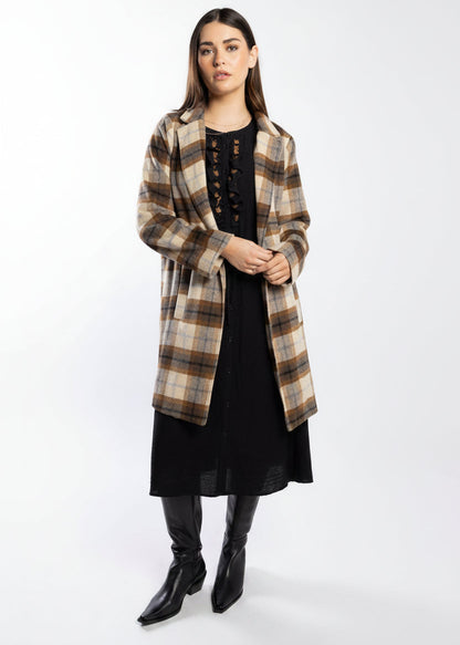 5028 - Glacier Coat - Autumn Check