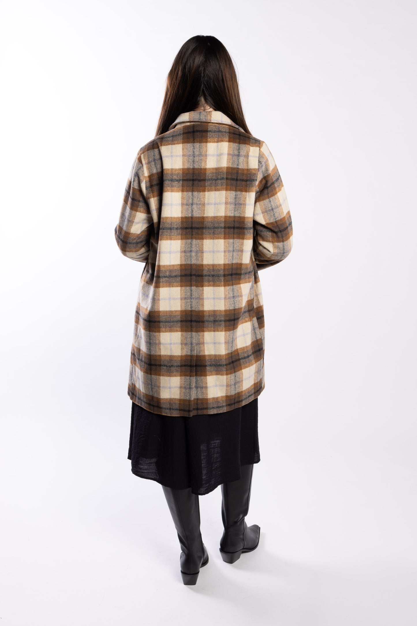 5028 - Glacier Coat - Autumn Check
