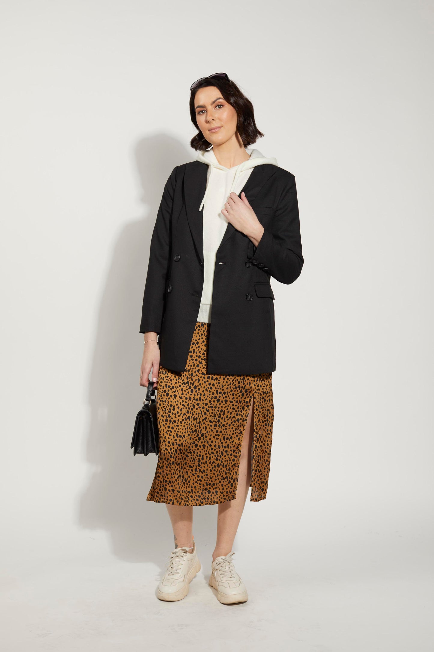 6050 - Splits Skirt - Cheetah Print