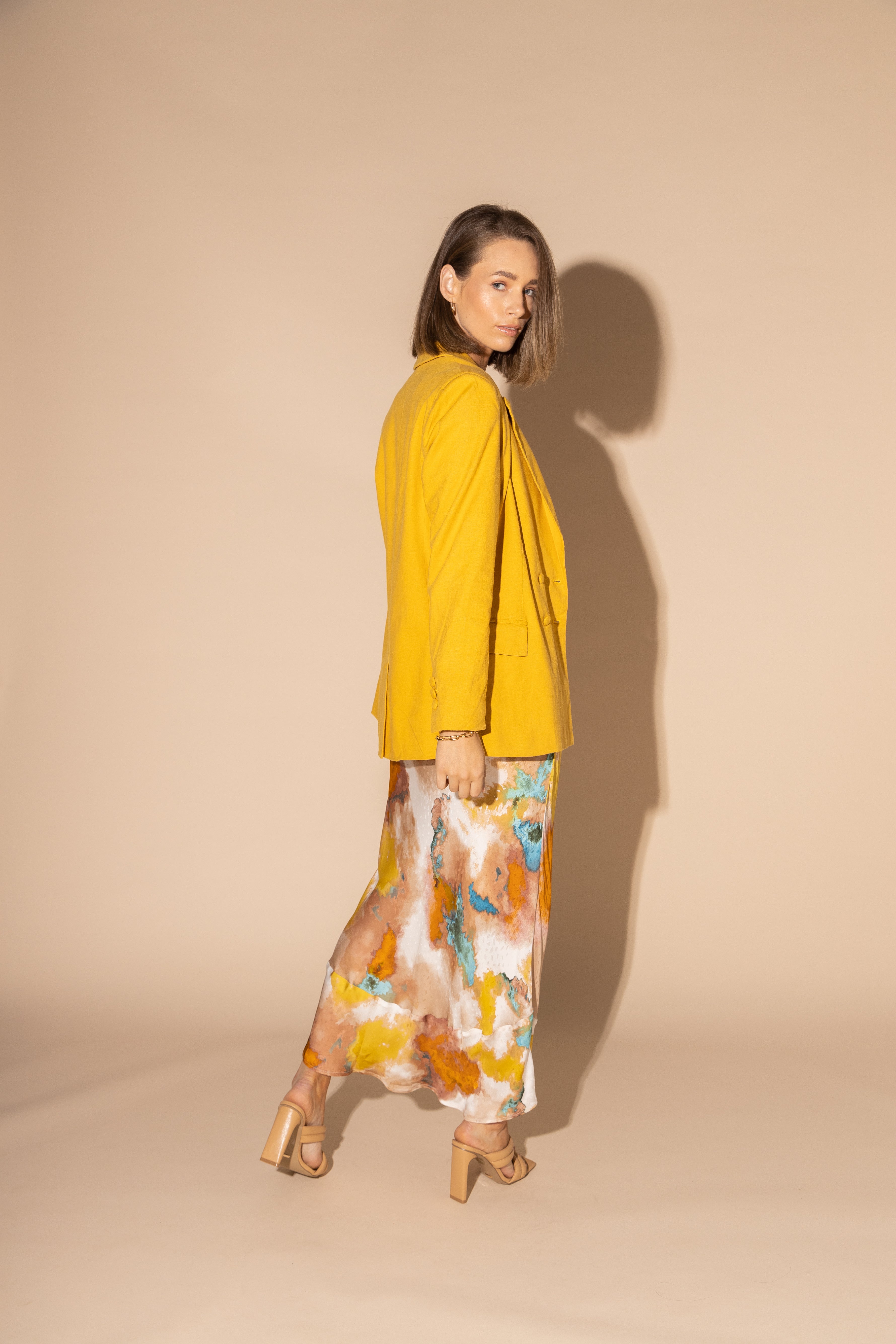 LOUGHLIN - 5047L - Empire Blazer - Mustard
