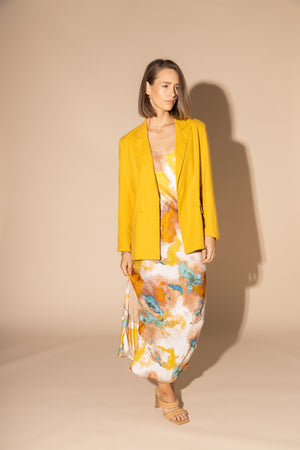 LOUGHLIN - 5047L - Empire Blazer - Mustard