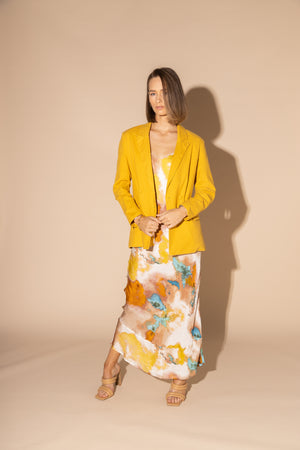 LOUGHLIN - 5047L - Empire Blazer - Mustard