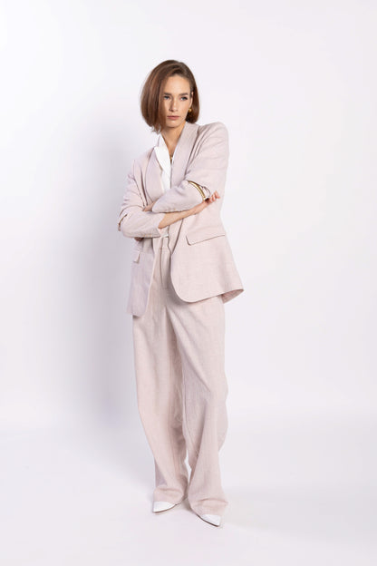 LOUGHLIN - 4057L - Lindy Pant - Pink Marle