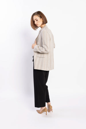 LOUGHLIN - Living Blazer - Natural Stripe