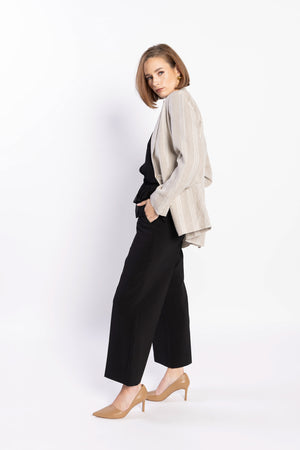 LOUGHLIN - Living Blazer - Natural Stripe