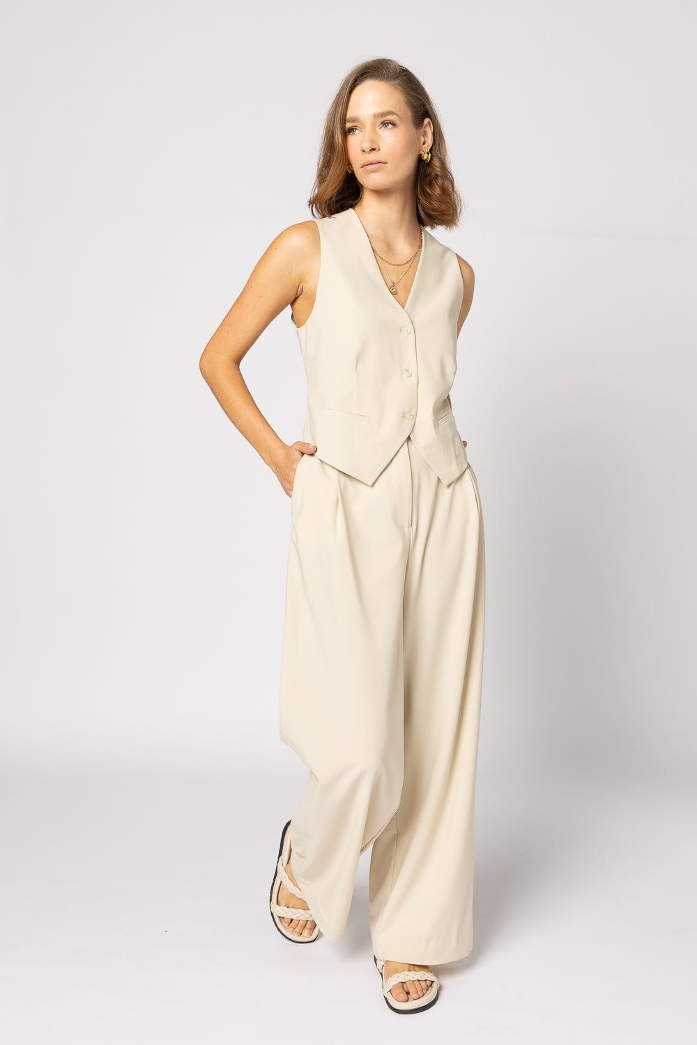 4048 - South Pant - Vanilla