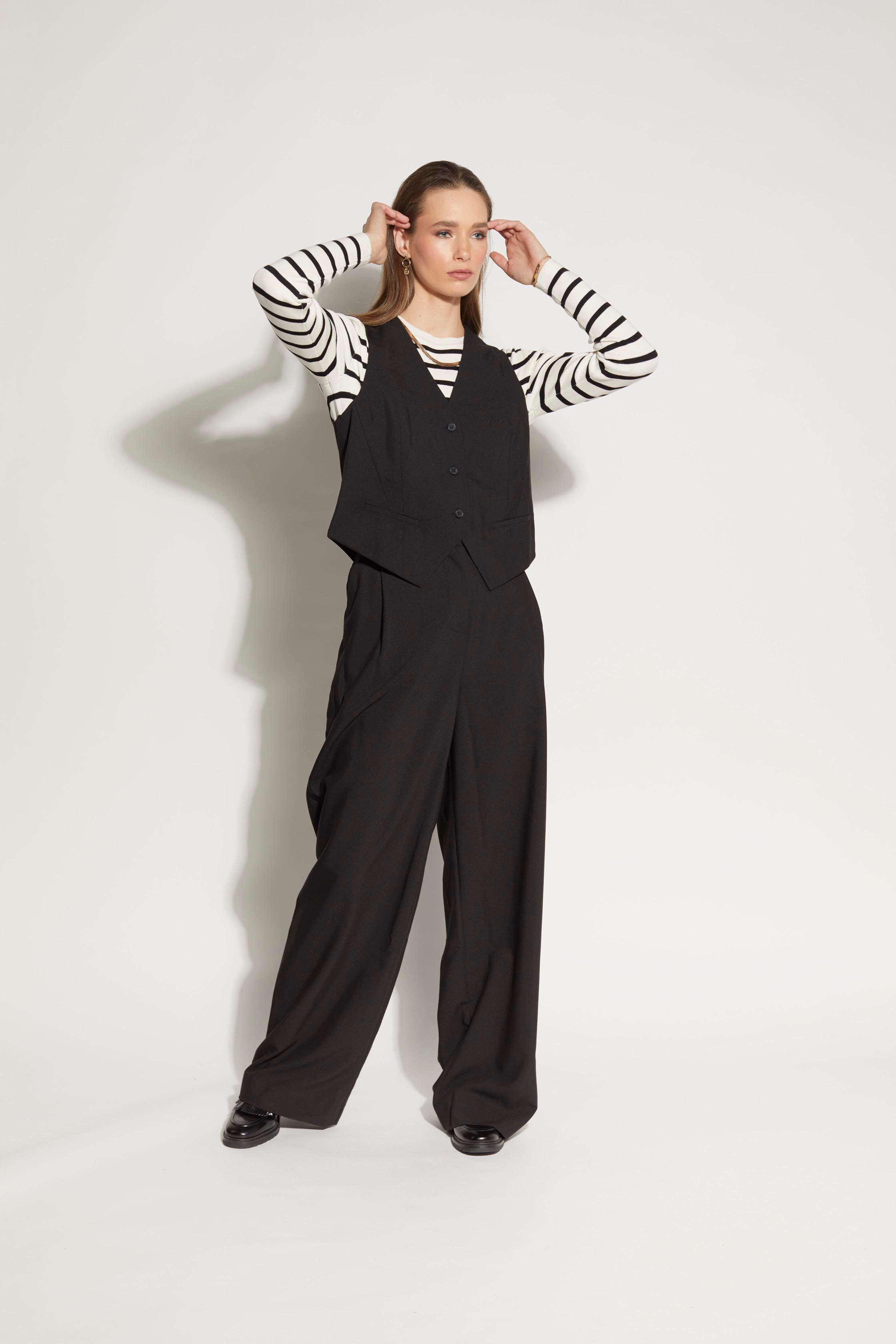 4049L - South Pant - Black