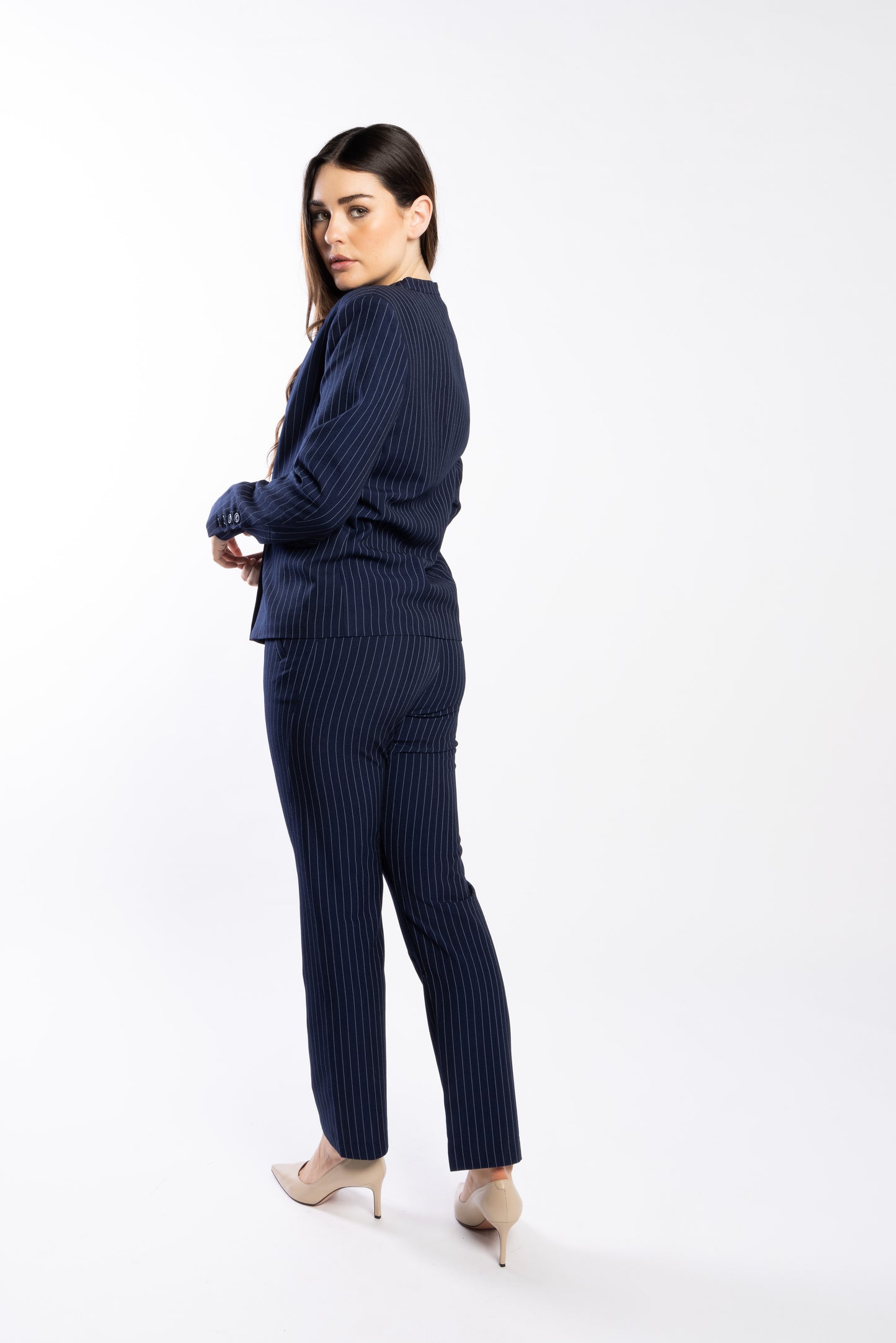 4067 - Lyon Pant - Night Stripe