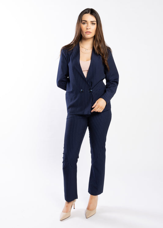 4067 - Lyon Pant - Night Stripe