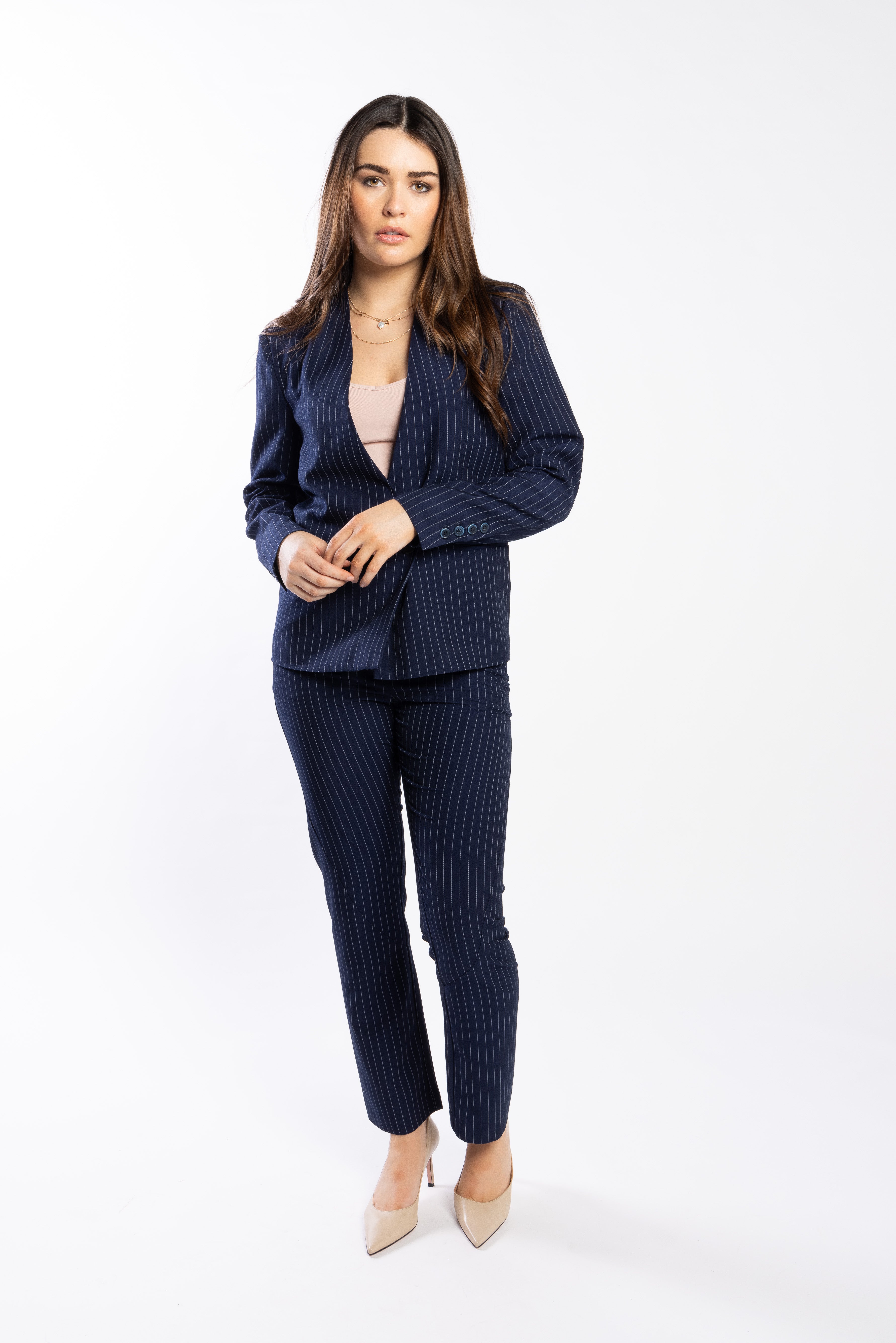 4067 - Lyon Pant - Night Stripe