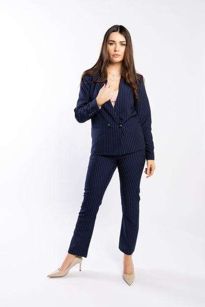 4067 - Lyon Pant - Night Stripe