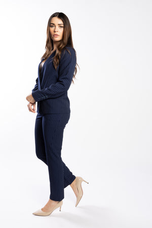 4067 - Lyon Pant - Night Stripe
