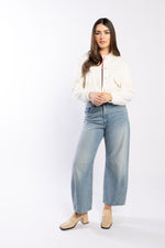 9036 - Barrel Leg Jean - Vintage Blue
