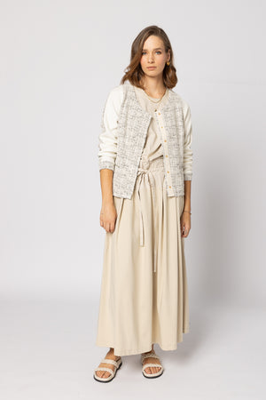 5073 - Jakcar Jacket - Ivory Combo