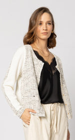 5073 - Jakcar Jacket - Ivory Combo