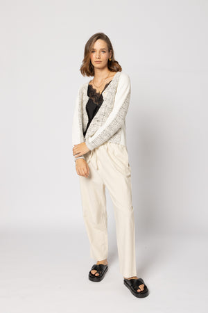 5073 - Jakcar Jacket - Ivory Combo