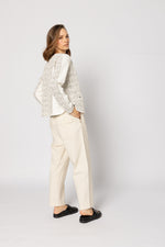 5073 - Jakcar Jacket - Ivory Combo