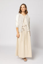 5073 - Jakcar Jacket - Ivory Combo