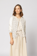 5073 - Jakcar Jacket - Ivory Combo