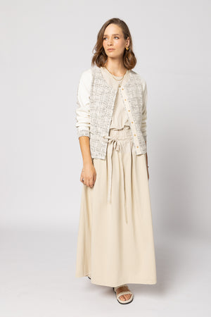 5073 - Jakcar Jacket - Ivory Combo