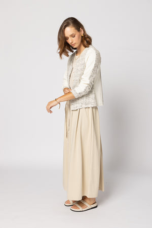 5073 - Jakcar Jacket - Ivory Combo