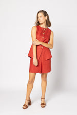 5074 - Brooklyn Vest - Blood Orange