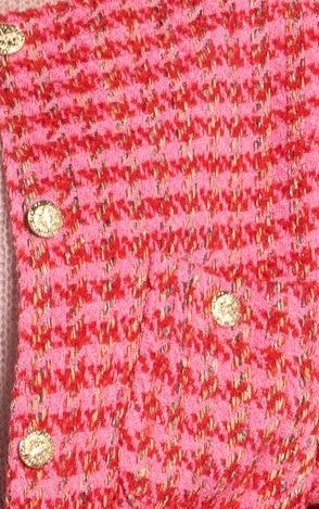 5075 - Seine Blazer - Pink Herringbone
