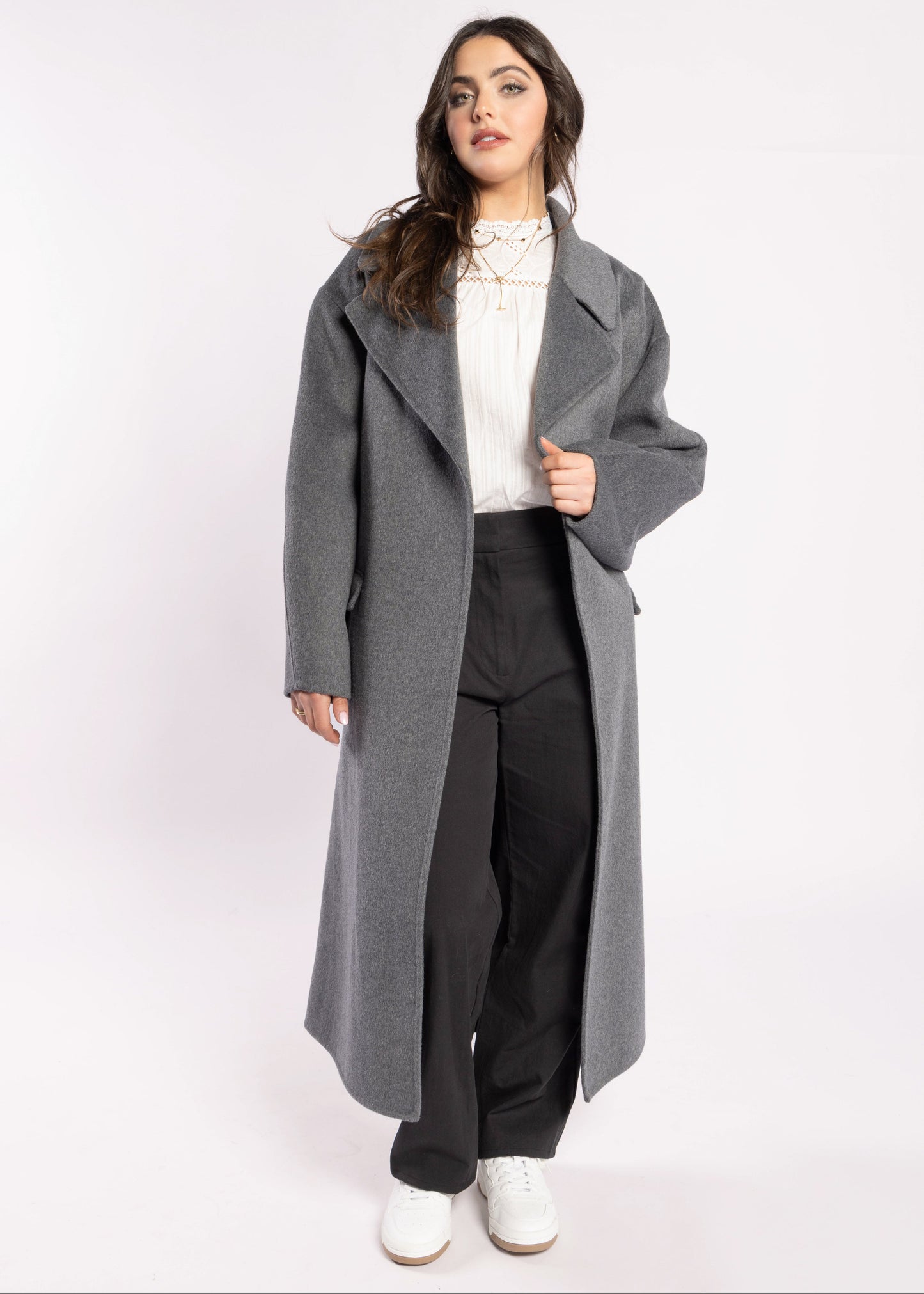 5080 - Bellagio Coat - Smoke