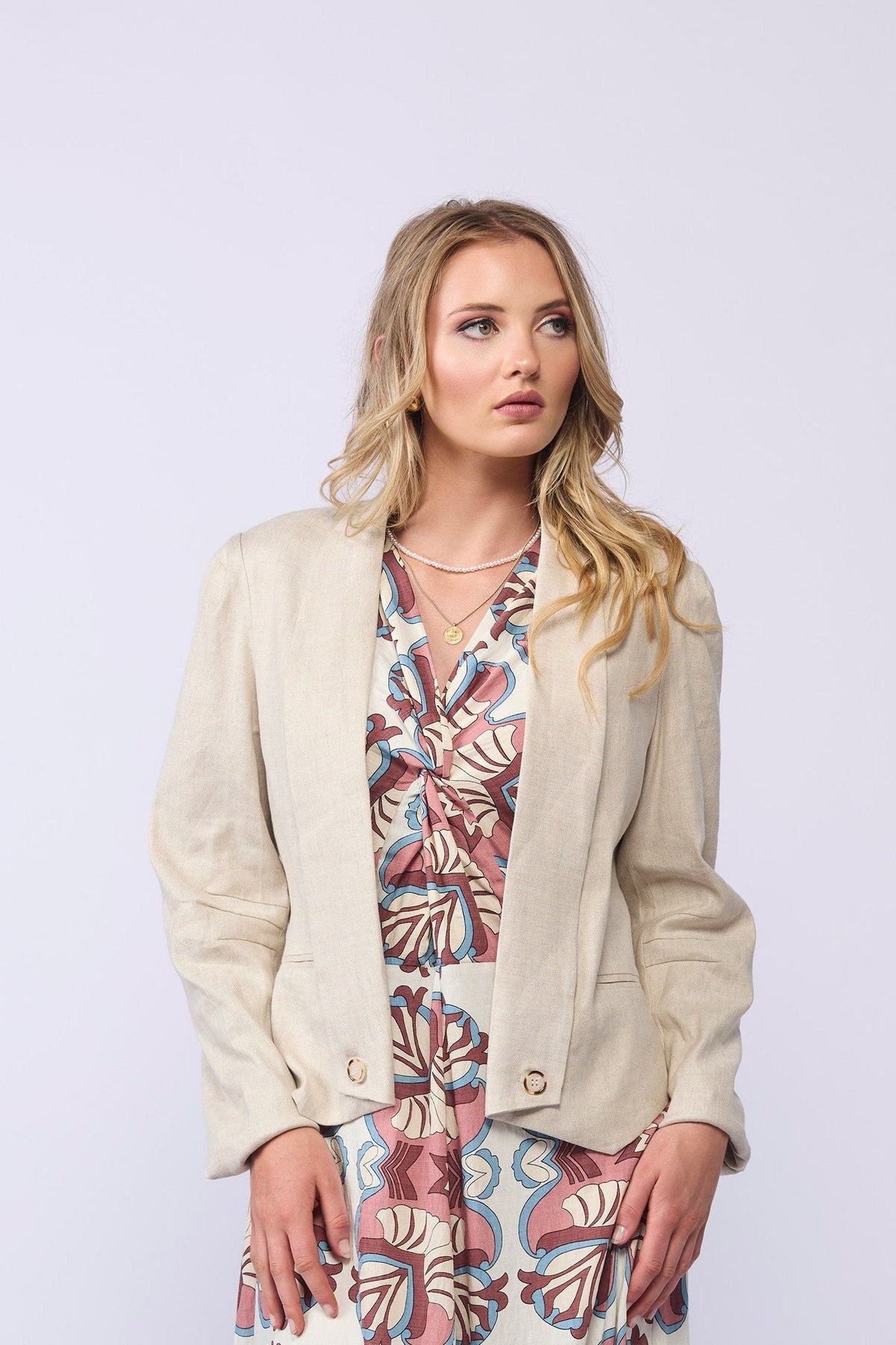 GAIA JACKET- NATURAL