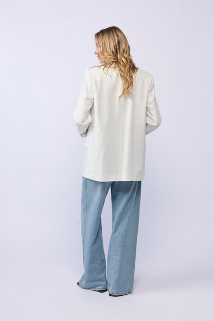BLAIR BLAZER - OFF WHITE