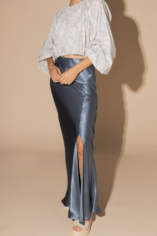 6047L - Silken Skirt - Liberty Blue